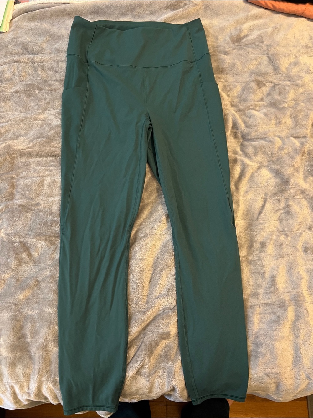 Varley Dark Green Performance Leggings size large